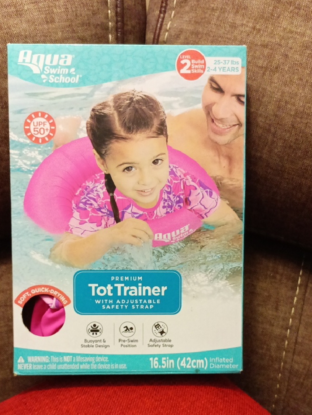 Aqua Tot Trainer Swimming Float Level 2 Ages 2-4 Years 25-37 lbs.